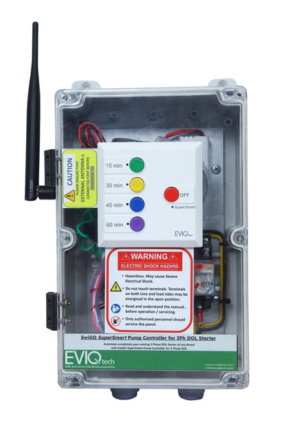SwiGO SuperSmart Pump Controller for existing 3 Phase DOL Starter