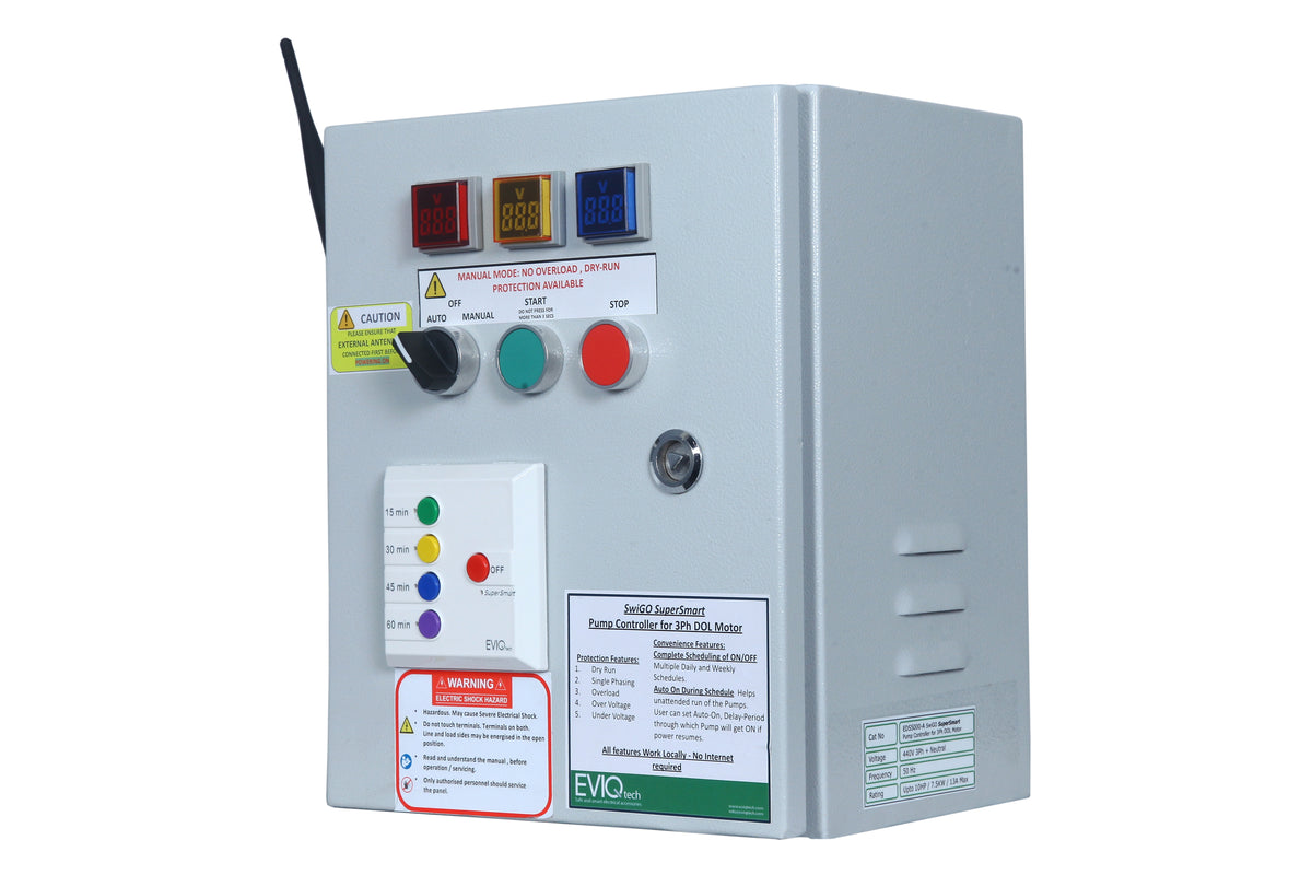 SwiGO SuperSmart Three Phase Pump Controller