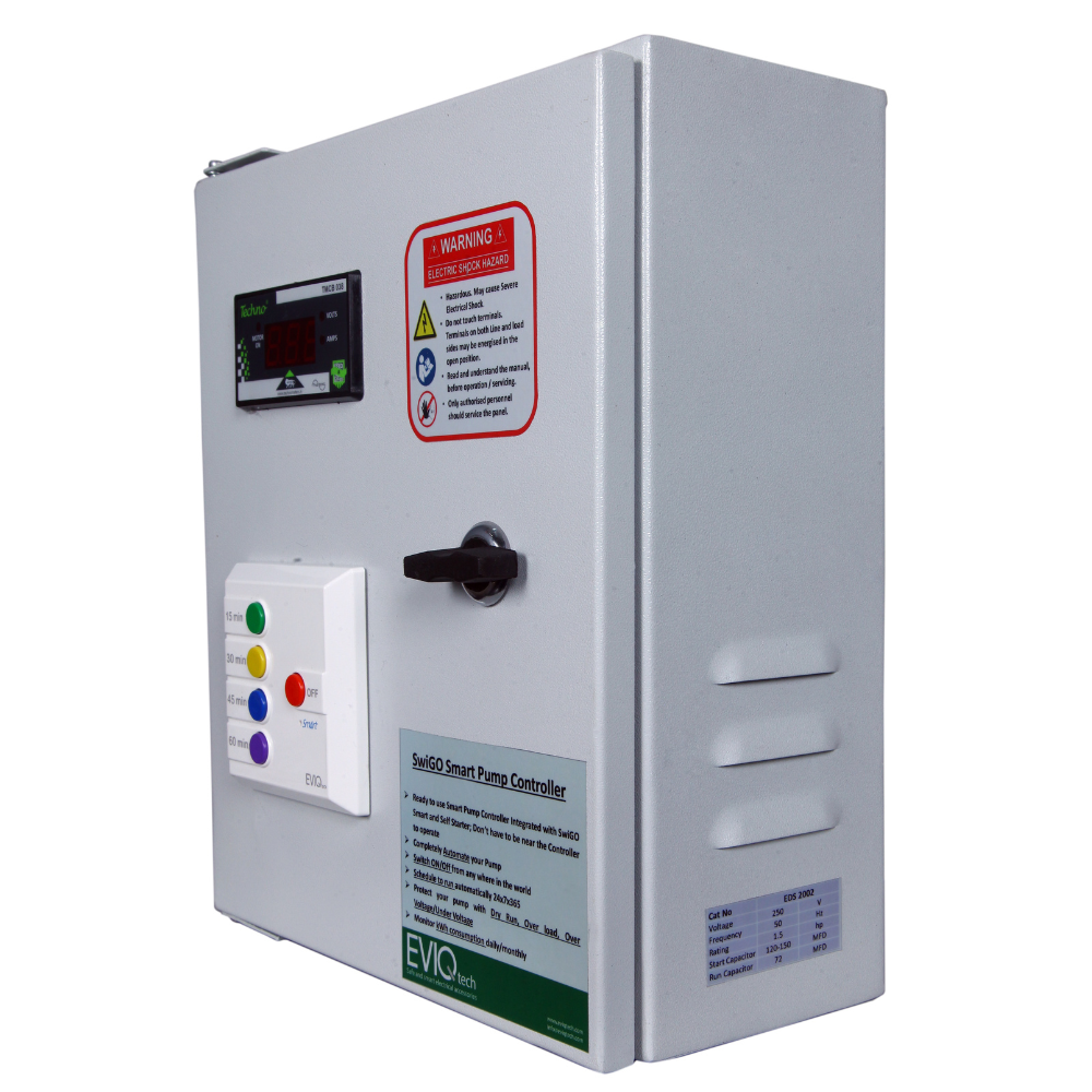 Smart Pump Controller for Single Phase Submersible Pumps