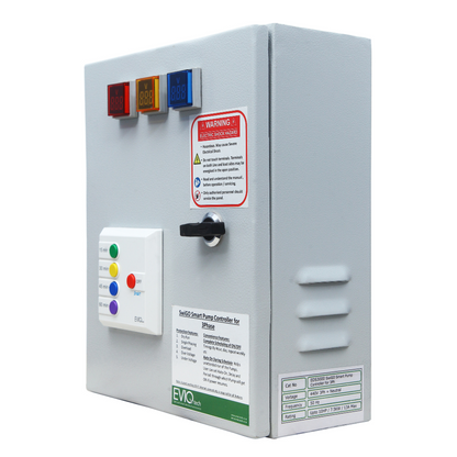 Smart Pump Controller for Three Phase pumps - All in One